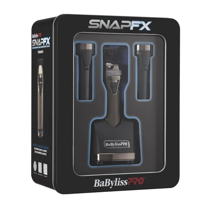 BaBylissPRO SnapFX Cordless Trimmer w/ Snap In/Out Dual Lithium Battery System + Base (FX797)