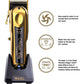 Wahl Professional 5 Star Gold Magic Clip Cordless Clipper (8148-700) + Cordless Detailer LI Trimmer Value Set (8171-700)