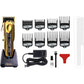 Wahl Professional 5 Star Gold Magic Clip Cordless Clipper (8148-700) + Cordless Detailer LI Trimmer Value Set (8171-700)