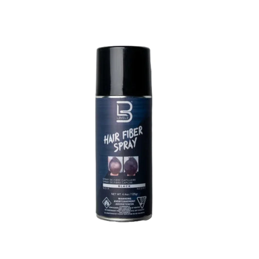 L3VEL3 Black Hair Fiber Spray (125g/4.4oz)