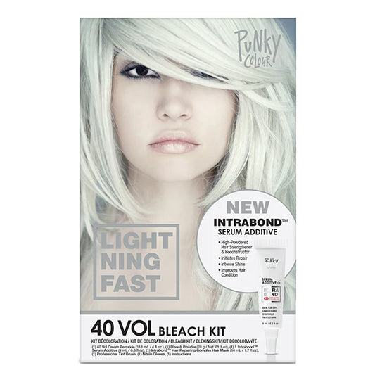 Punky Colour 40 Vol Lightning Fast Bleach Kit With Intrabond