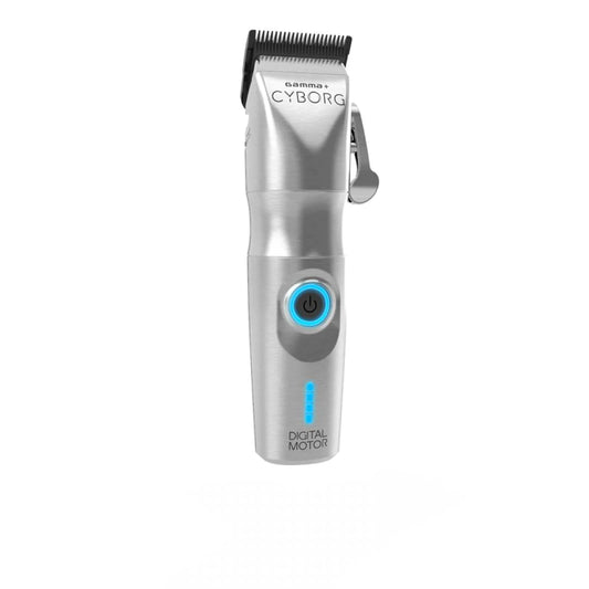 Gamma+ Cyborg Cordless Trimmer + Clipper Value Set (GP401S/GP604M)