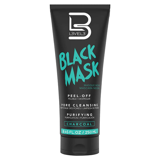 L3VEL3 Purifying & Pore Cleansing Peel-Off Black Charcoal Mask (250ml/8.45oz)