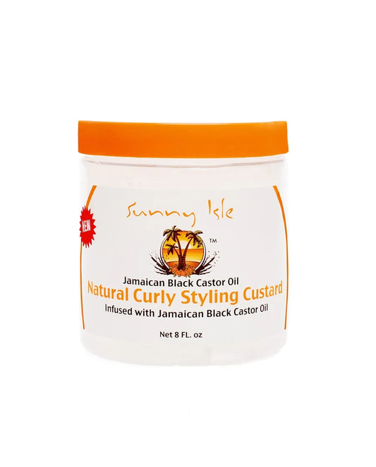 Sunny Isle Jamaican Black Castor Oil Natural Curly Styling Custard (240ml/8oz)