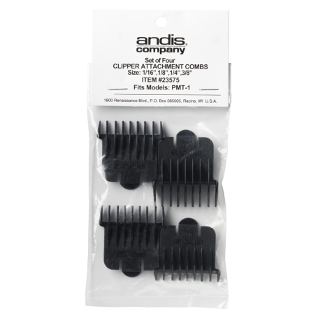 Andis Snap-On Blade Attachment Combs 4 Piece Set