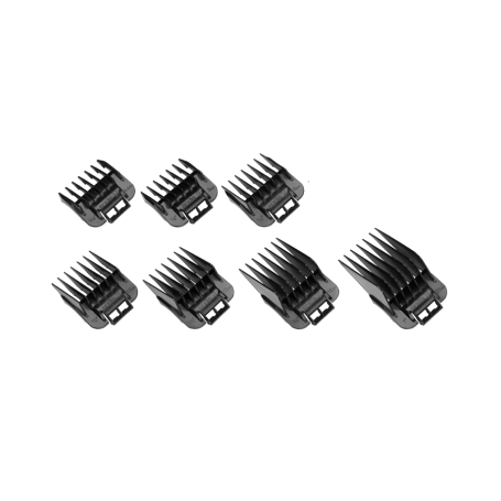 Andis 7-Piece Snap-On Blade Attachment Comb Set