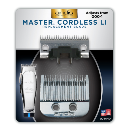 Andis Master Cordless Carbon Steel Replacement Bladed - Size 000-1