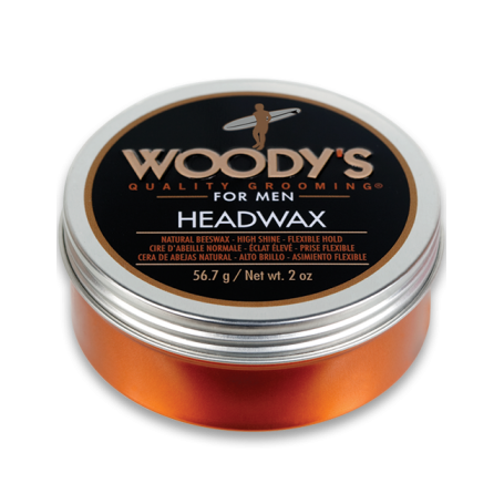 Woody's Flexible Hold Head Wax Pomade for Men (2oz/56.7g)